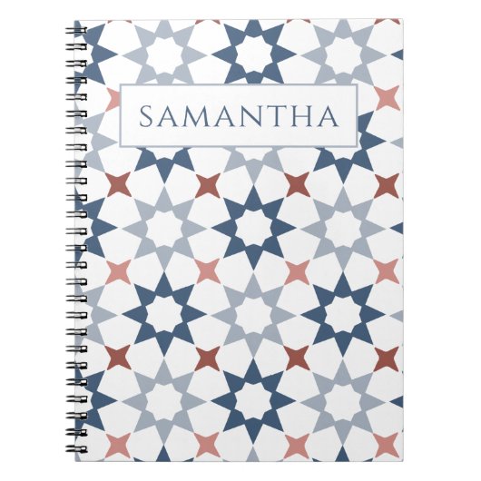 アラベスク模様のノート ノートブック (正面)