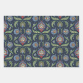 アラベスク花柄 ラッピングペーパーシート (正面2)