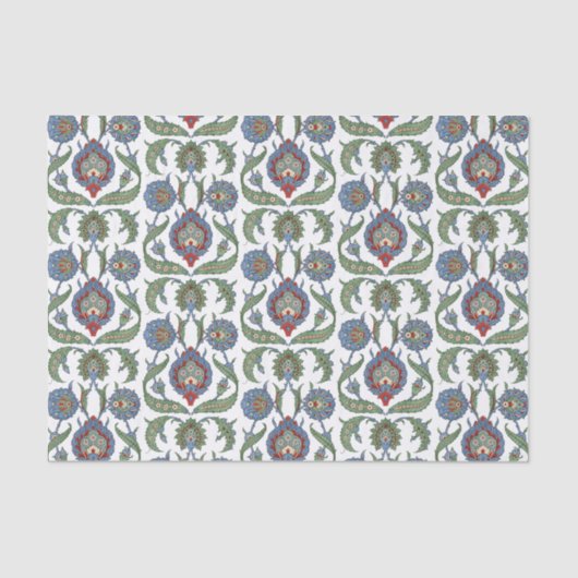 アラベスク花柄 薄葉紙 (正面)