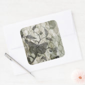 アラベスク蝶I スクエアシール (封筒)