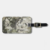 アラベスク蝶I ラゲッジタグ (正面横)