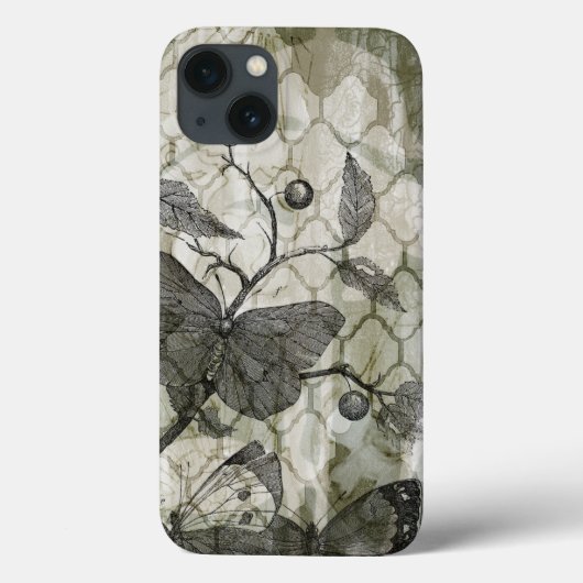 アラベスク蝶I Case-Mate iPhoneケース (裏面)