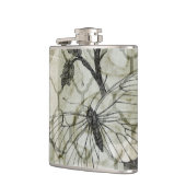 アラベスク蝶II フラスク (左)
