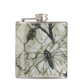 アラベスク蝶II フラスク (正面)
