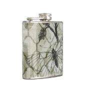 アラベスク蝶II フラスク (右)