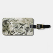 アラベスク蝶II ラゲッジタグ (正面横)