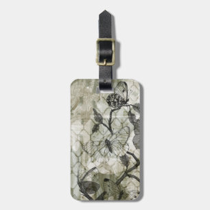 アラベスク蝶II ラゲッジタグ