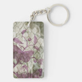 アラベスク蝶III キーホルダー (裏面)