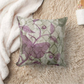 アラベスク蝶III クッション (ブランケット)