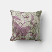 アラベスク蝶III クッション (正面)