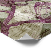 アラベスク蝶III ポスター (角)