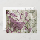 アラベスク蝶III ポストカード (正面/裏面)