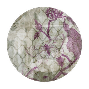 アラベスク蝶IV カッティングボード