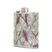 アラベスク蝶IV フラスク (左)