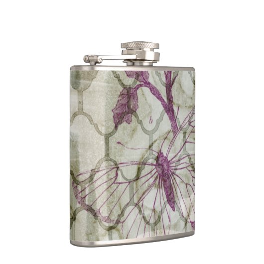 アラベスク蝶IV フラスク (右)