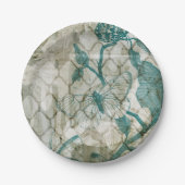 アラベスク蝶VI ペーパープレート (正面)