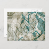 アラベスク蝶VI ポストカード (正面/裏面)