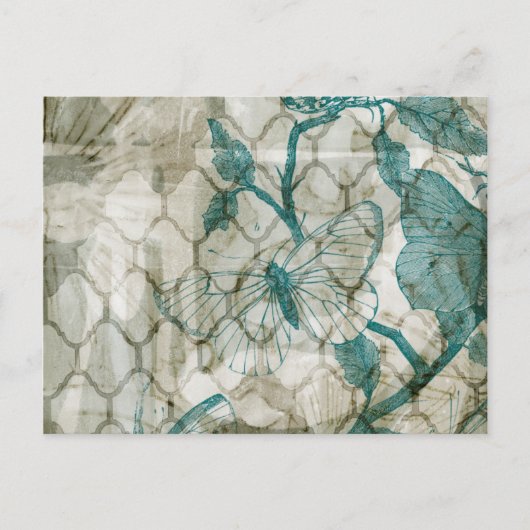 アラベスク蝶VI ポストカード (正面)
