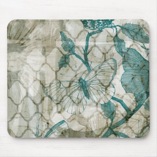 アラベスク蝶VI マウスパッド (正面)