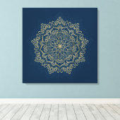 アラベスク – 引き伸ばしキャンバス印刷 キャンバスプリント (インサイチュ (ウッドフロア))