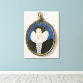 アラベラスチュアートのミニチュア、レノックス公爵夫人、1 キャンバスプリント (インサイチュ (ウッドフロア))