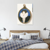 アラベラスチュアートのミニチュア、レノックス公爵夫人、1 キャンバスプリント (インサイチュ (寝室))