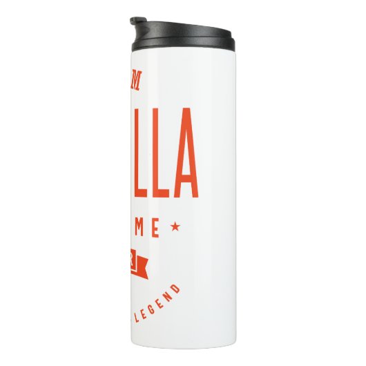 アラベラパーソナライズされたネーム誕生日ギフト タンブラー (回転右)