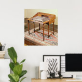 アラベ書スクの木工入りクルミ ポスター (ホームオフィス)