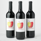 アラポンメフランスの学の ワインラベル (ボトル)