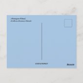 アラマガン島北マリアナ諸島の夕日 ポストカード (裏面)