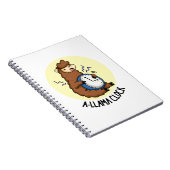 アラマクロック ラマの面白い駒 ノートブック (右側)