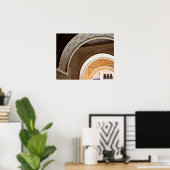 アラムの一連の華美アーチの詳細 ポスター (ホームオフィス)