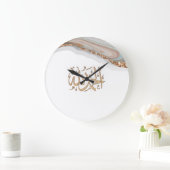 アラムドゥリ感謝していラの書はアラ・バロに ラージ壁時計 (ホーム)