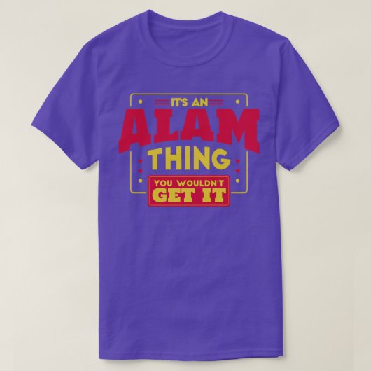 アラム Tシャツ (デザイン正面)