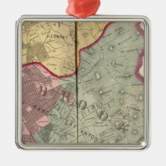 アラメダの二酸化炭素 メタルオーナメント (正面)