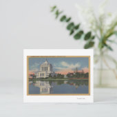 アラメダカウンティコートハウスのビュー ポストカード (スタンド正面)