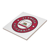 アラメダカリフォルニア タイル (側面)