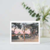 アラメダプラザ，ポンセ，プエルトリコヴィンテージ ポストカード (スタンド正面)