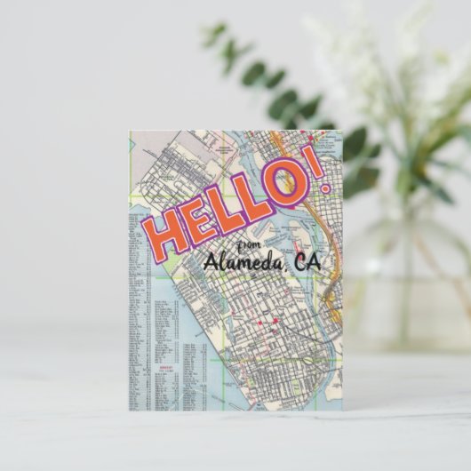 アラメダポストカードからこんにちは ポストカード (スタンド正面)