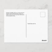 アラメダポストカードからこんにちは ポストカード (裏面)