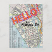 アラメダポストカードからこんにちは ポストカード (正面)