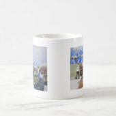 アラメダ旧式なPointe Faire コーヒーマグカップ (中央)