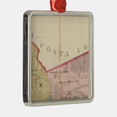 アラメダ郡図 メタルオーナメント (右)