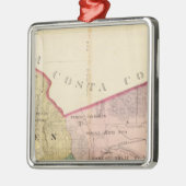 アラメダ郡図 メタルオーナメント (左)