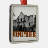 アラモのオーナメントを覚えて下さい メタルオーナメント (右)