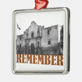 アラモのオーナメントを覚えて下さい メタルオーナメント (左)