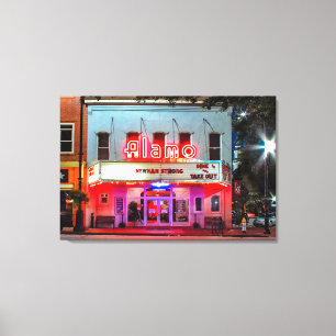 アラモのストレッチされたキャンバスアート キャンバスプリント