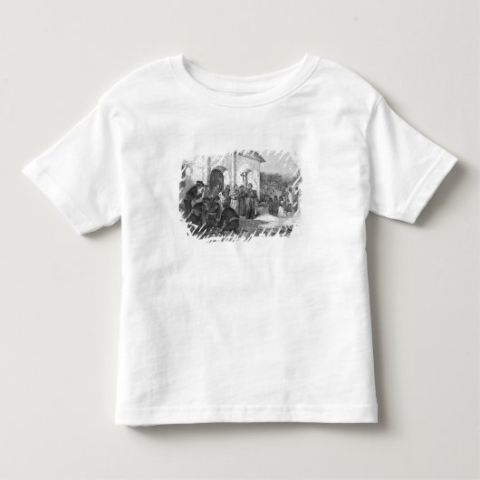アラモのスペインのな代表団 トドラーTシャツ (正面)