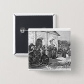 アラモのスペインのな代表団 缶バッジ (正面&裏面)