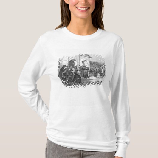 アラモのスペインのな代表団 Tシャツ (正面)